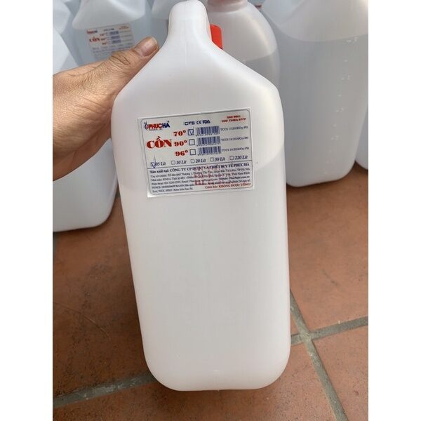 2 lít cồn sát khuẩn y tế 70 độ