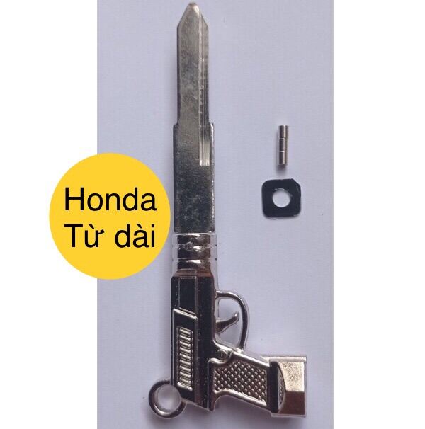 Phôi chìa khoá xe HONDA TỪ DÀI ( độ mẫu inox )