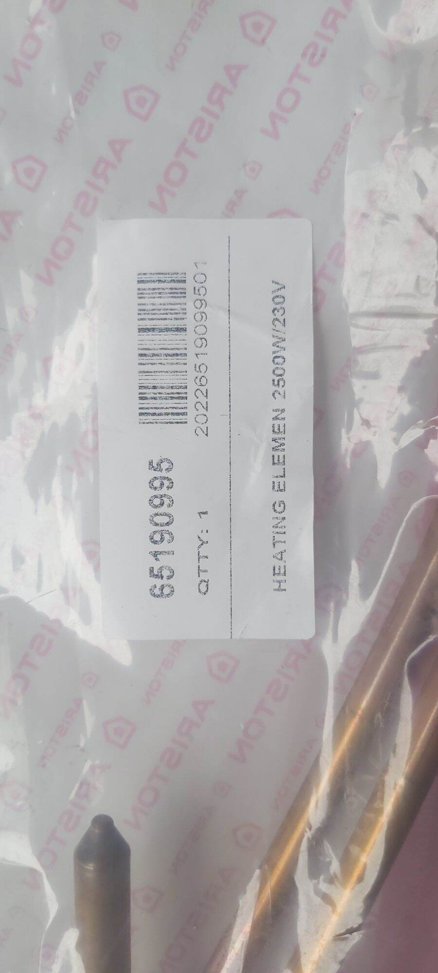 Thanh đốt bình nóng lạnh ariston - Dòng bình ngang