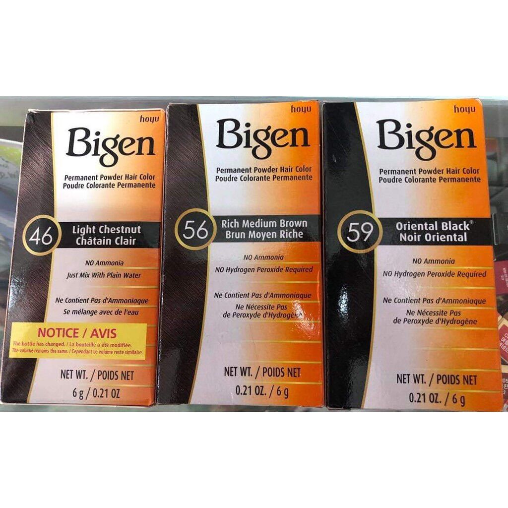 NHUỘM BẠC BỘT THẢO DƯỢC BIGEN ( USA )
