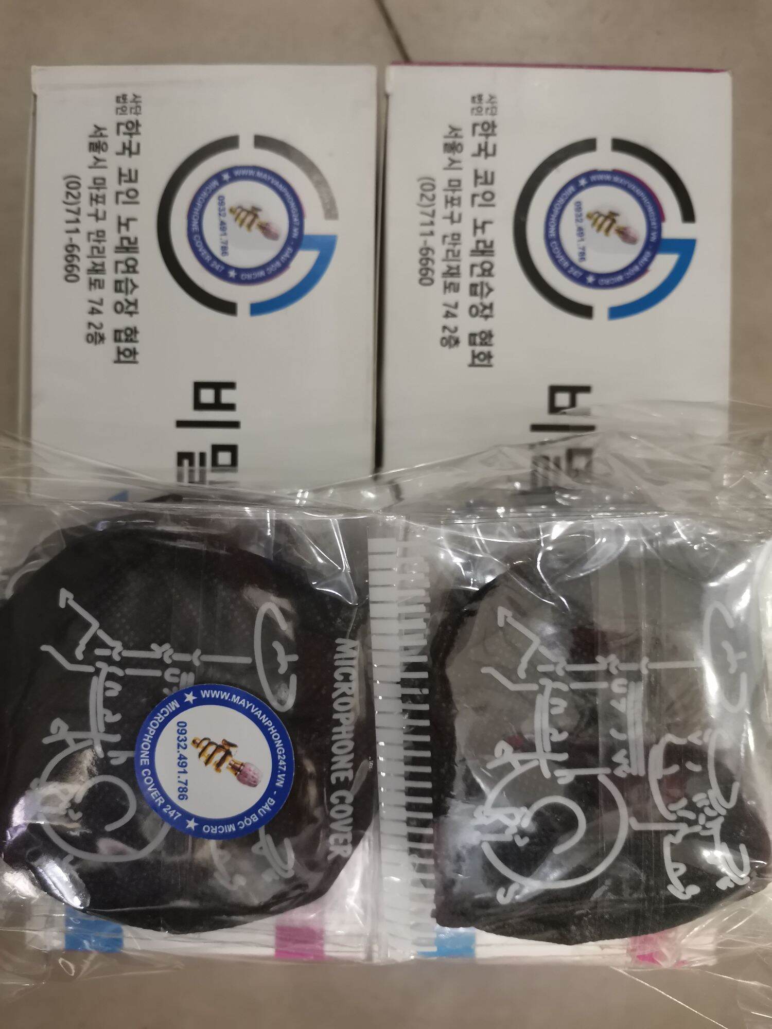 Set 50 cái đầu bọc micro màu đen sử dụng 1 lần