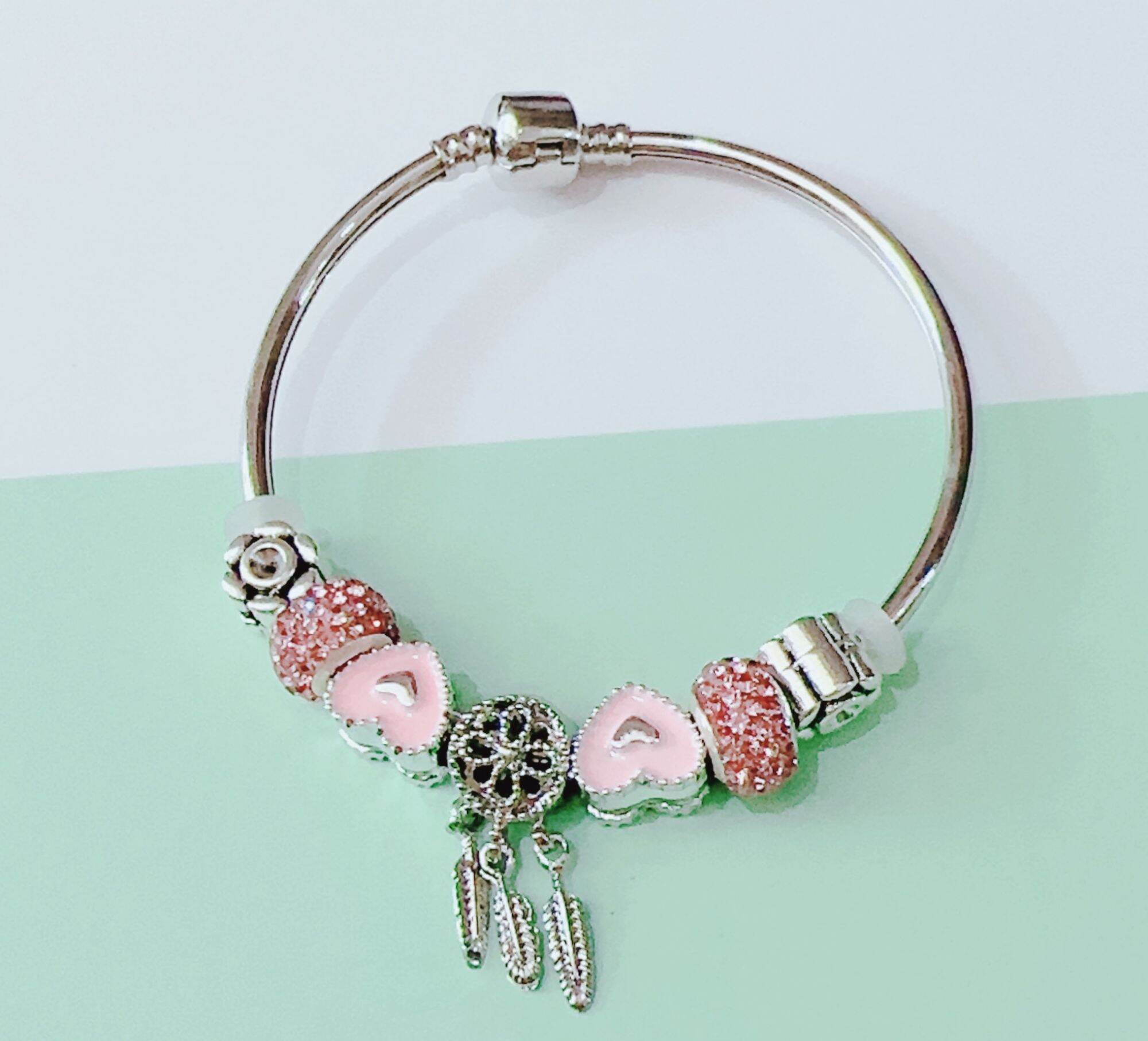Vòng tay charm bạc 925 cực cháy