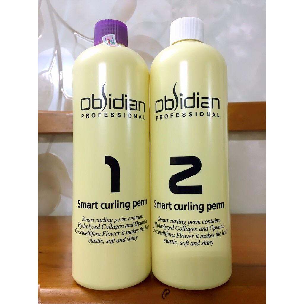 THUỐC UỐN TÓC 3D OBSIDIAN UỐN LẠNH VÀ UỐN NÓNG (HÀN QUỐC) 500MLx2