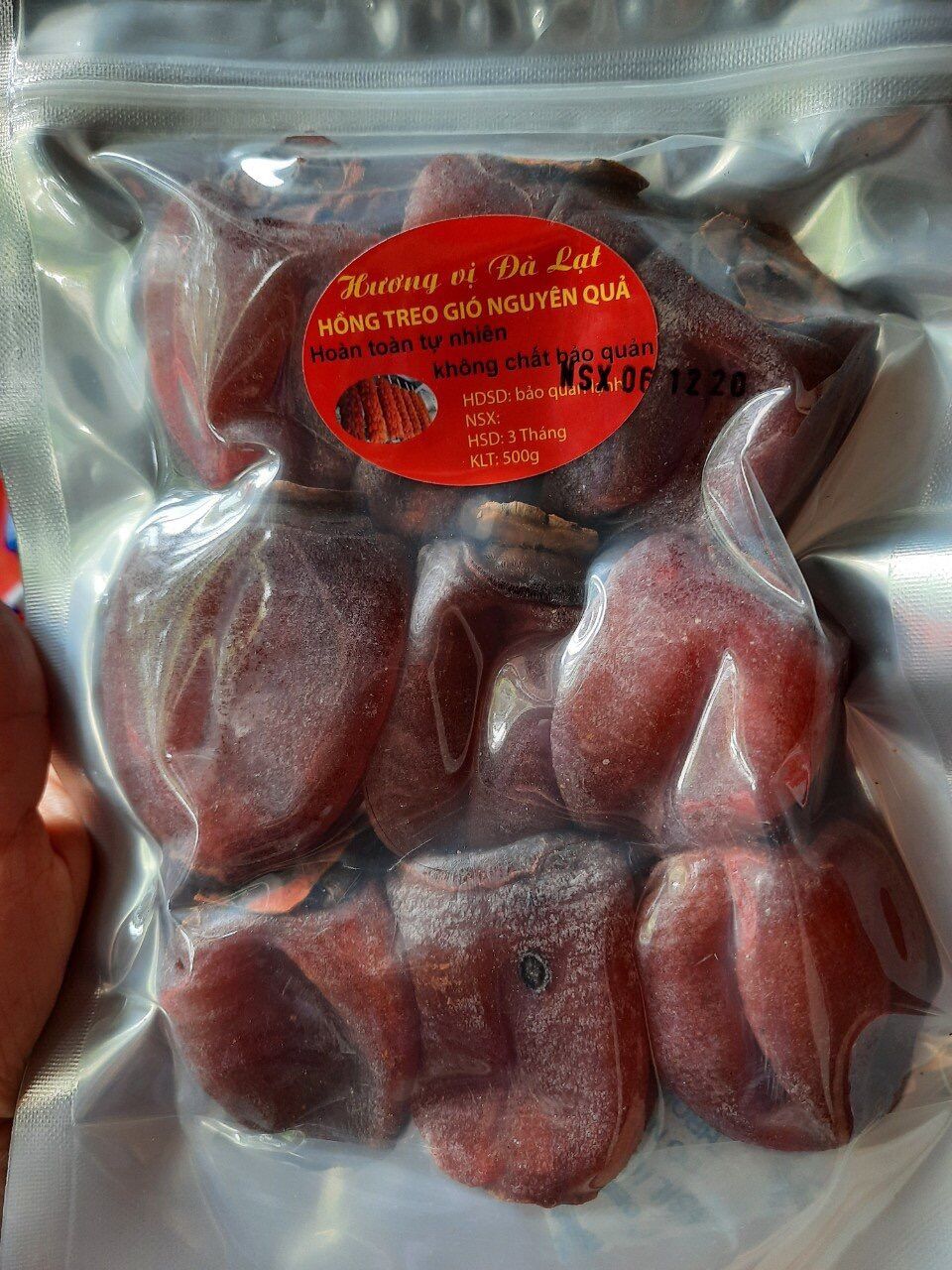 1kg Hồng sấy dẻo Đà Lạt