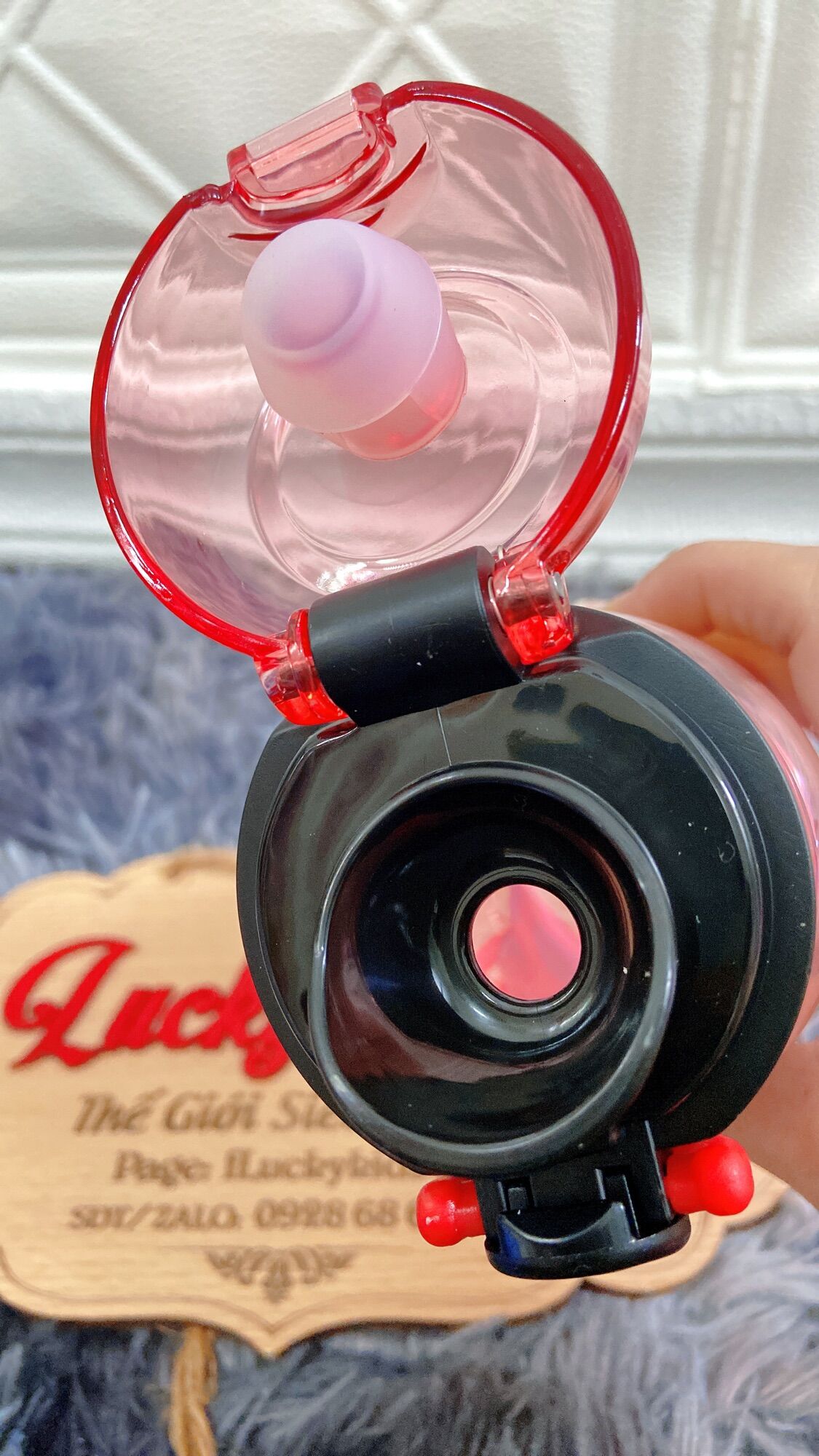 BÌNH NƯỚC NHỆN 600ml DISNEY SIÊU ĐẸP