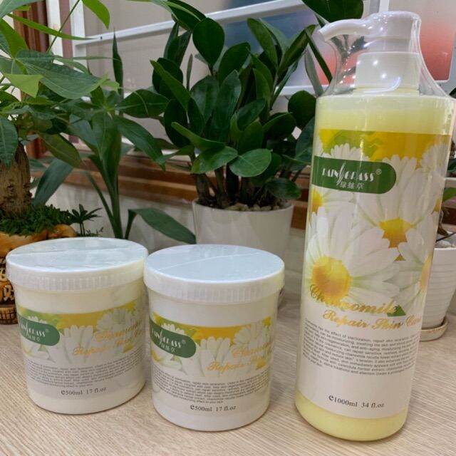 bộ chăm sóc da hoa cúc gồm 4 sản phẩm ( sản phẩm cho spa)