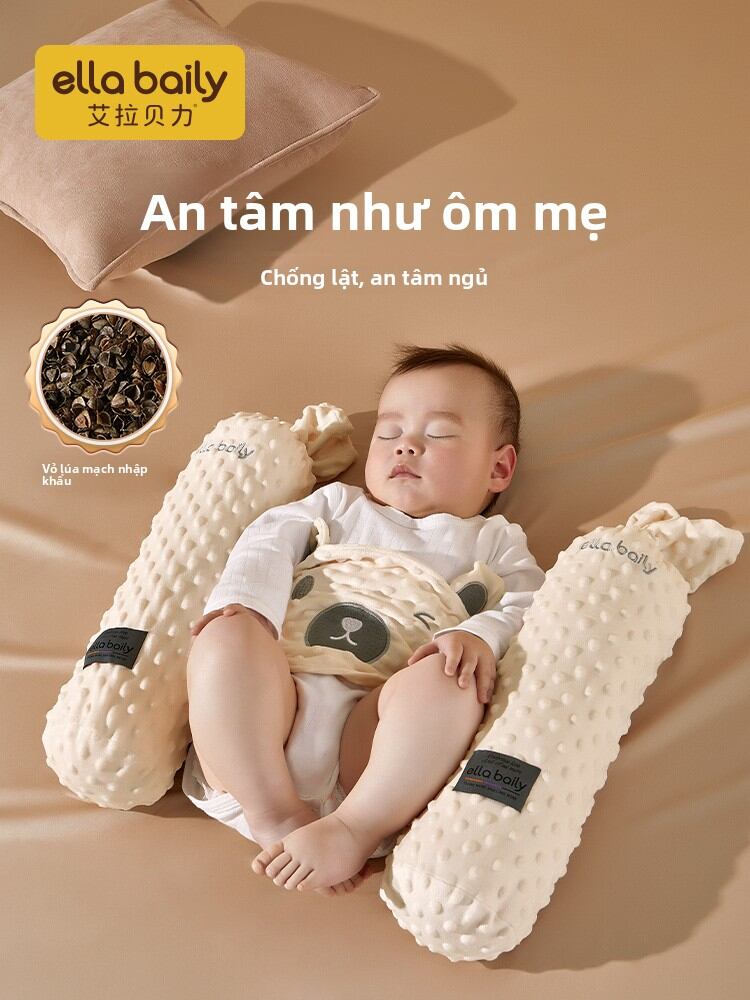 [ELLABAILY | Baby Soothing Pillow for Side Sleeping and Anti-Sudden Startle,ELLABAILY | Baby Soothing Pillow for Side Sleeping and Anti-Sudden Startle,] Giá 291,000 Đồng*Miễn phí vận chuyển