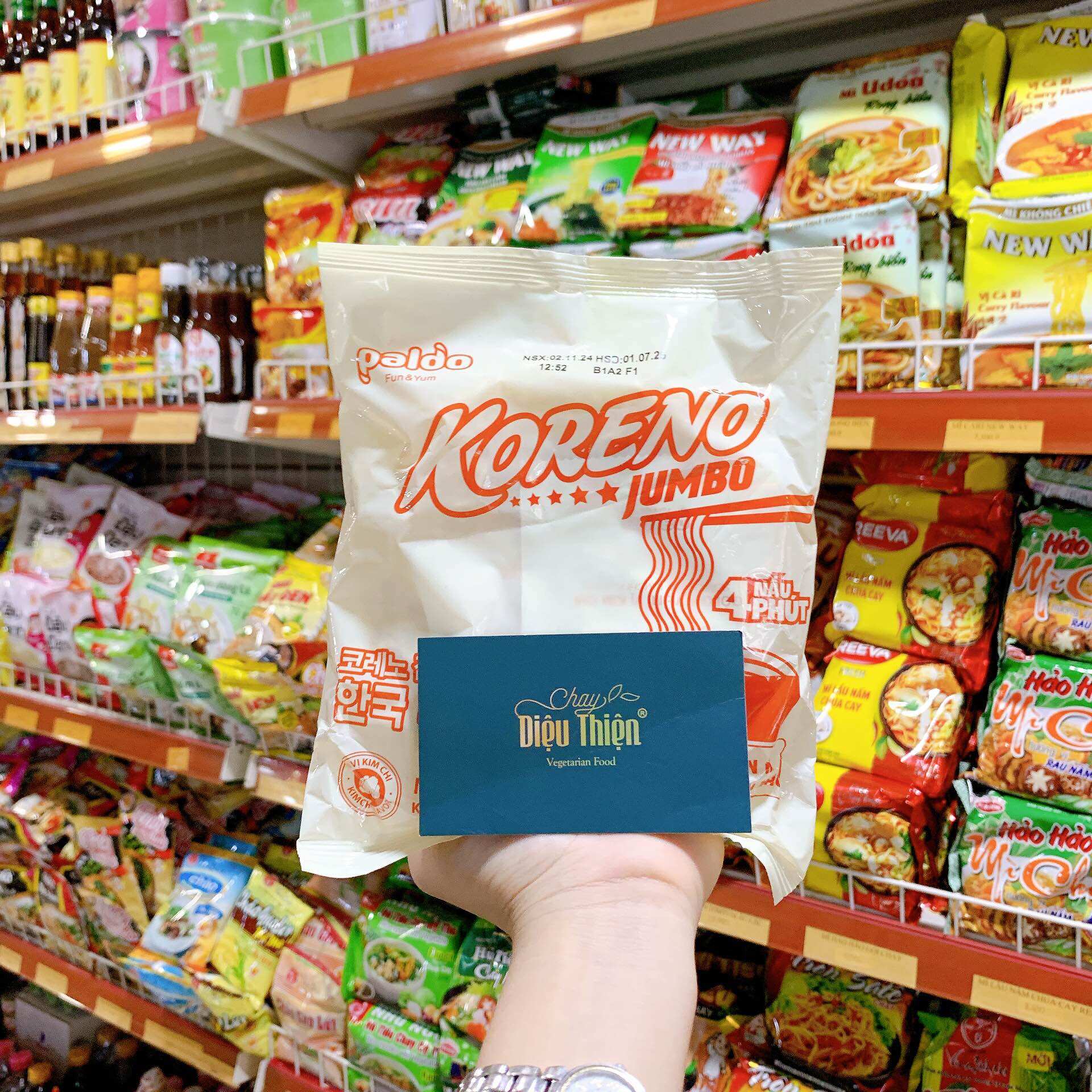 Mì Koreno Hàn Quốc Vị Kim Chi