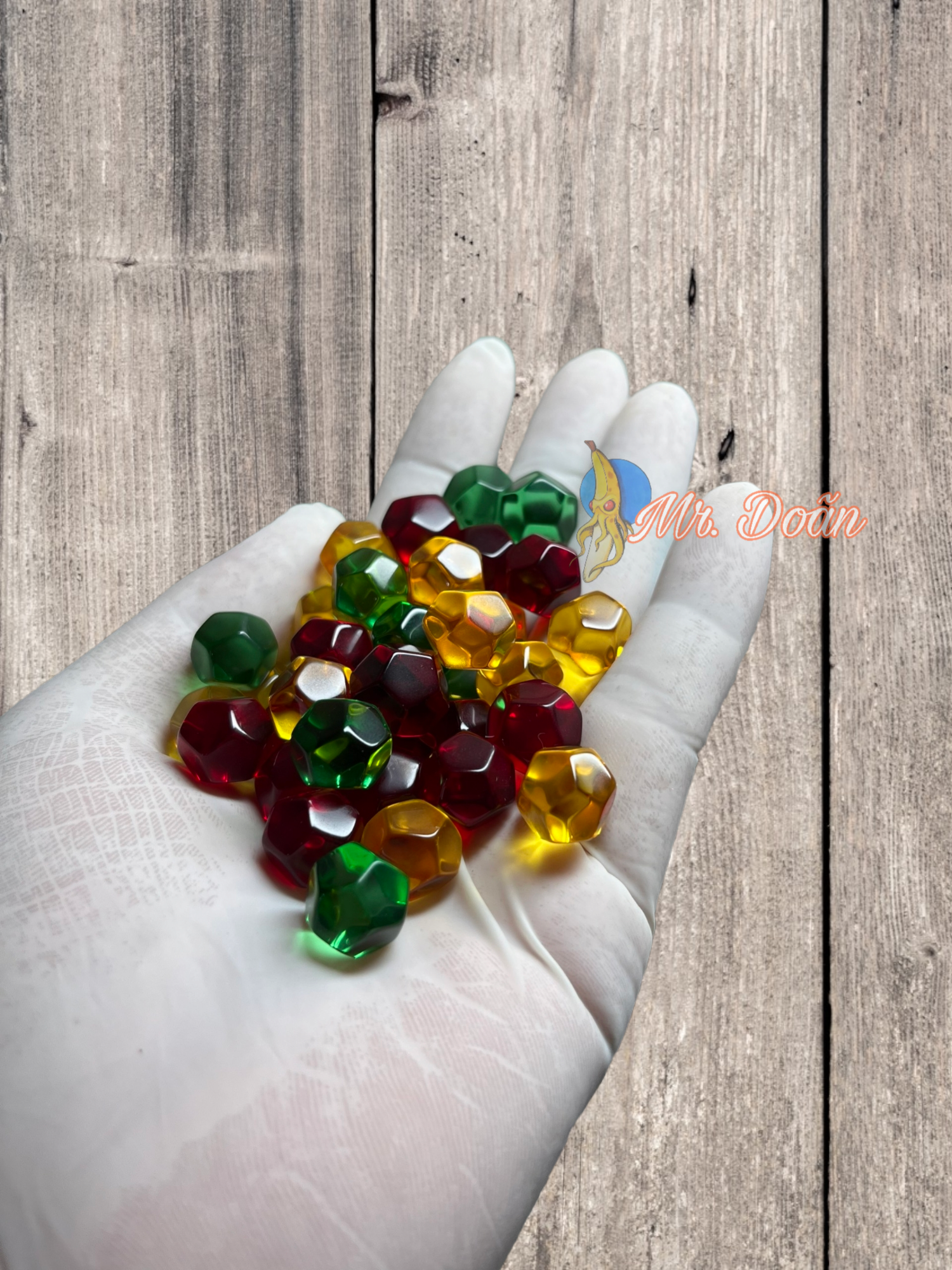 bi hạt lựu nhiều size
