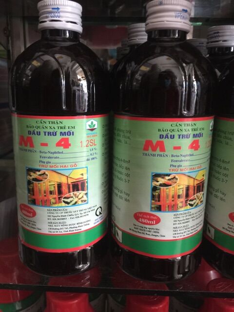 Dầu trừ mối m4