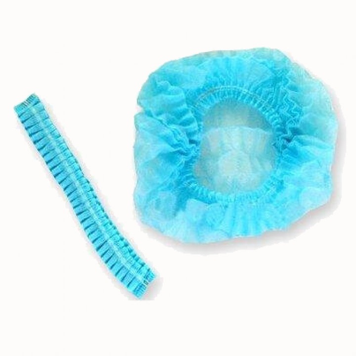 Bịch 100 cái bao trùm tóc (Nón giấy y tế/ nón con sâu)
