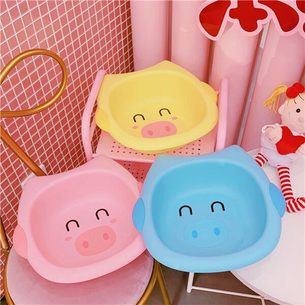 CHẬU RỬA MẶT HÌNH HEO SIÊU CUTE