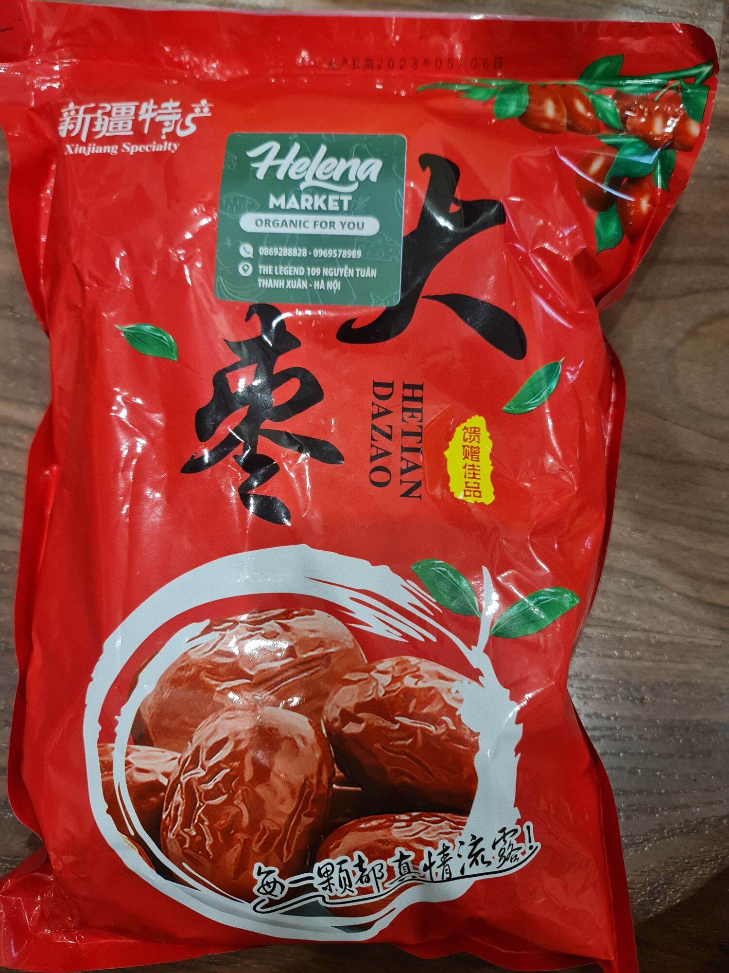 Táo khô hòa điền tân cương 1kg