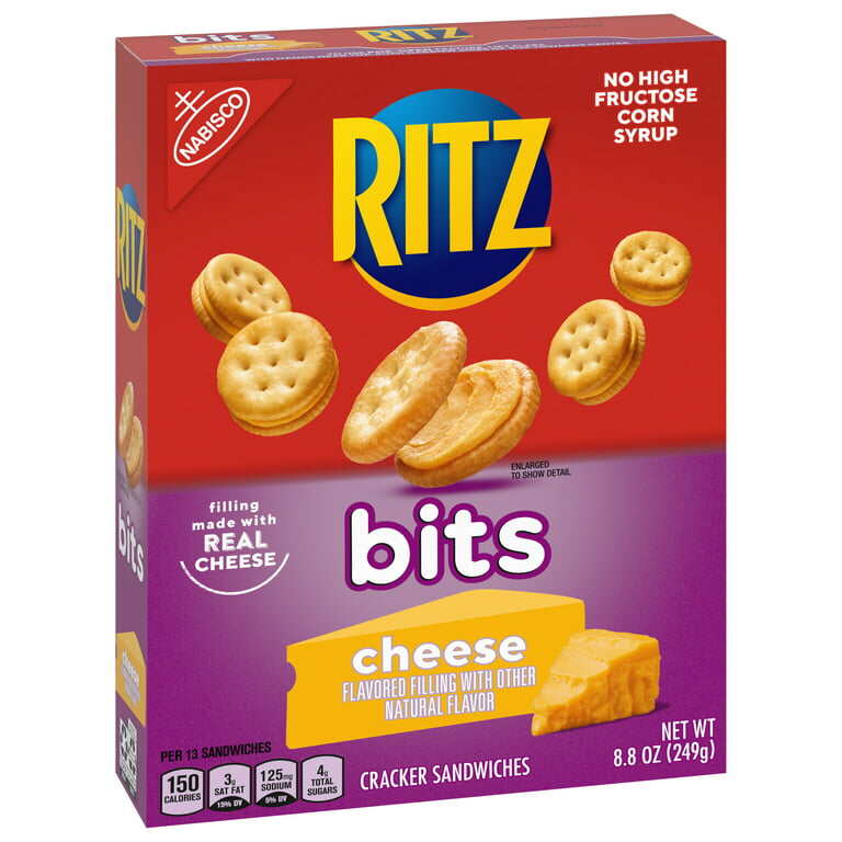 Mua 1 tặng 1 -Date 17 06 2023 Bánh quy giòn Ritz bits phô mai 249g