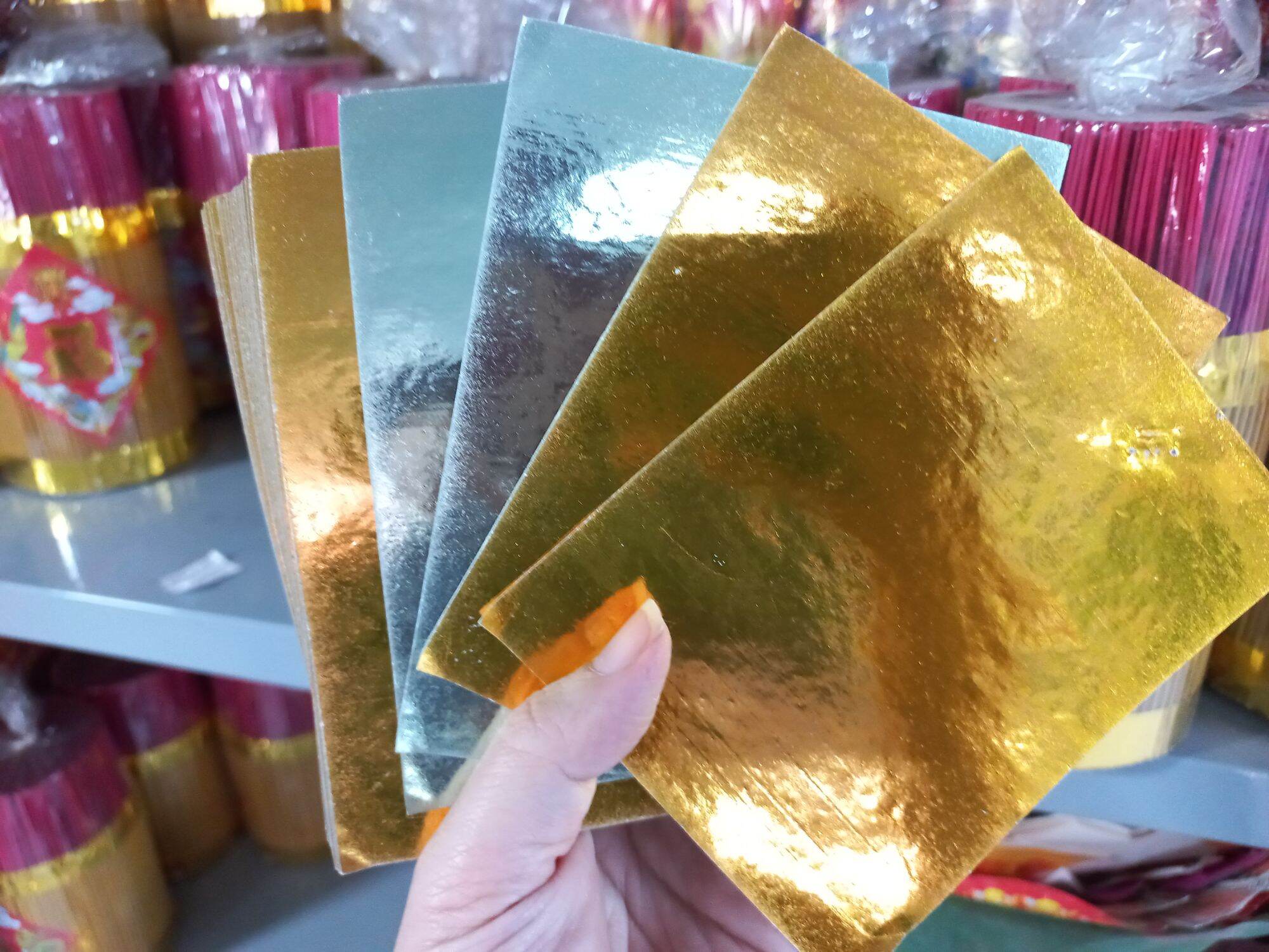 Giấy cúng - giấy cúng bạc đại loại nhỏ