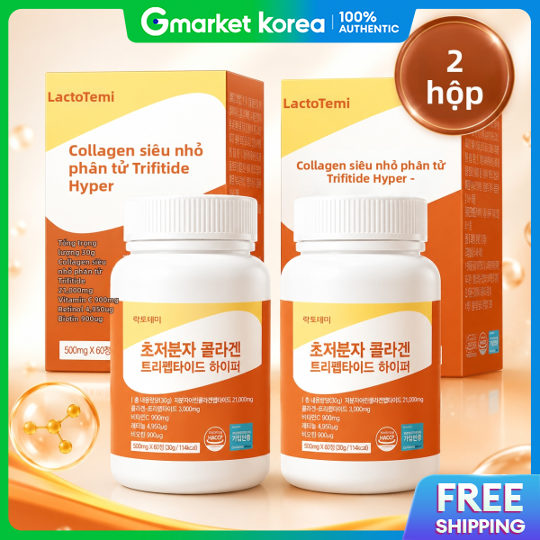 LACTO TAME | Ultra-Low Molecular Weight Young Collagen Tripeptide, Ultra-Molecular, Tripeptide, Gph