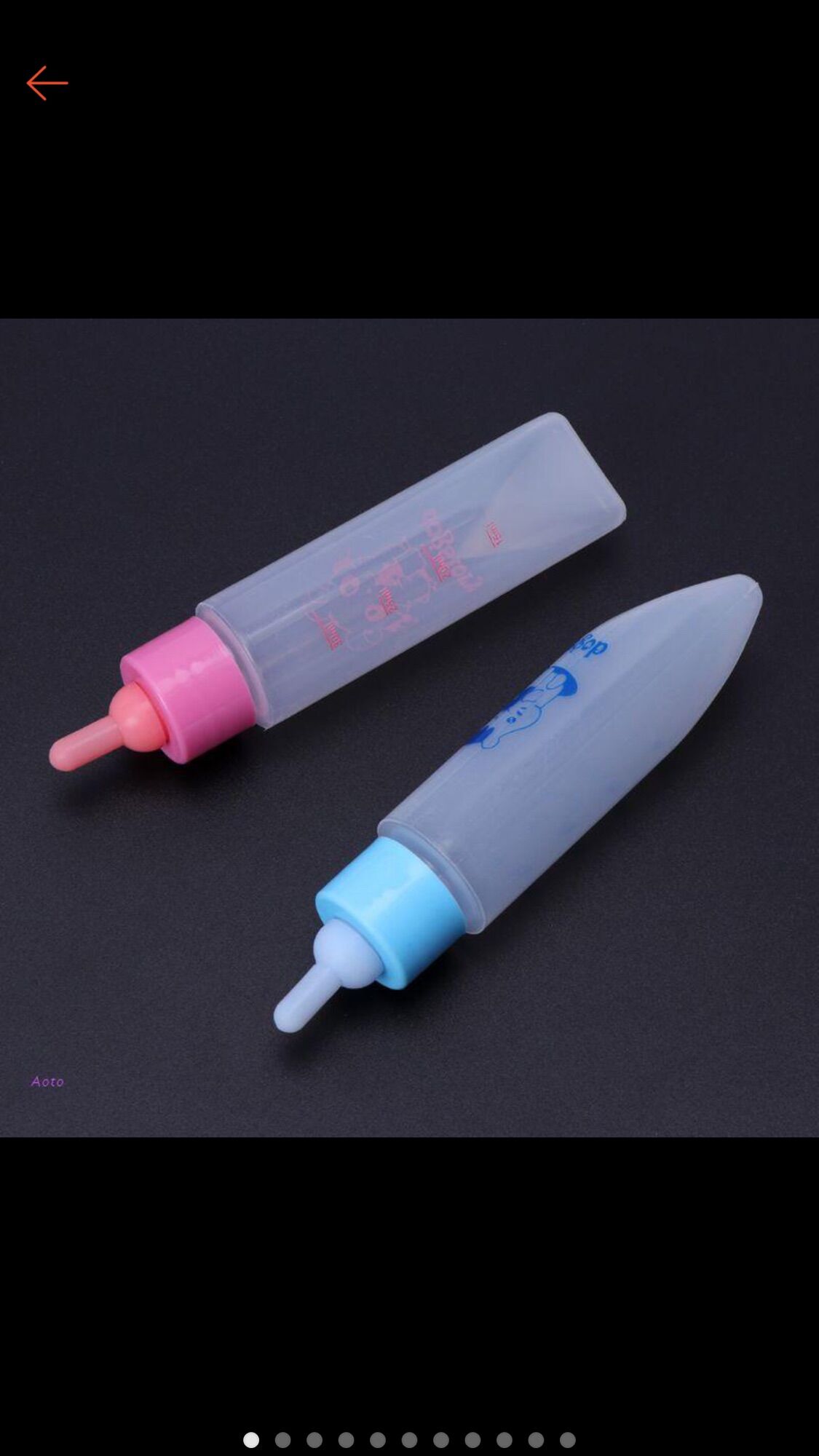 Bình Sữa Silicone 30ml Có Núm Vú Cho Hamster / Sóc/ Nhím