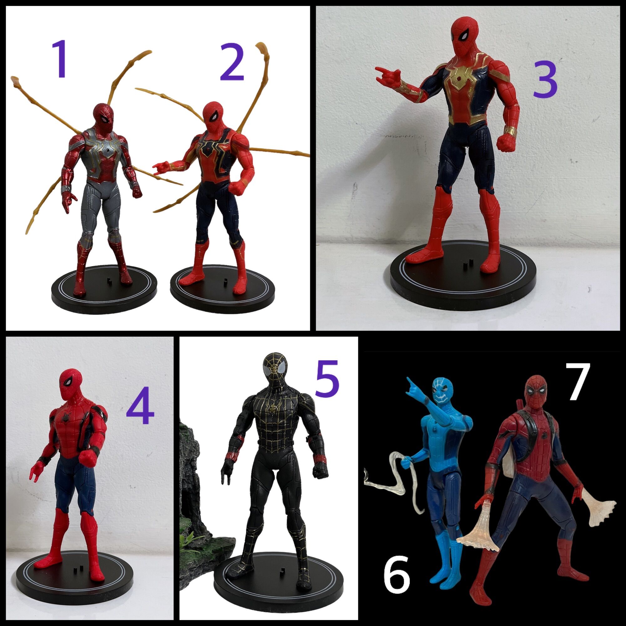 Người nhện Spider-Man mô hình đồ chơi trang trí Marvel