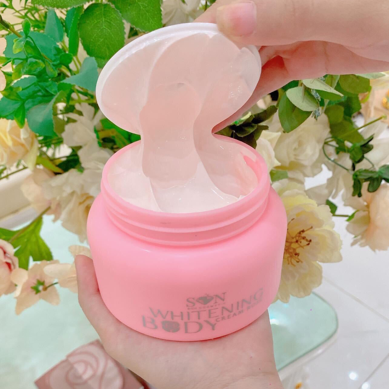 Kem Body Hoa Hồng SON Cosmetics