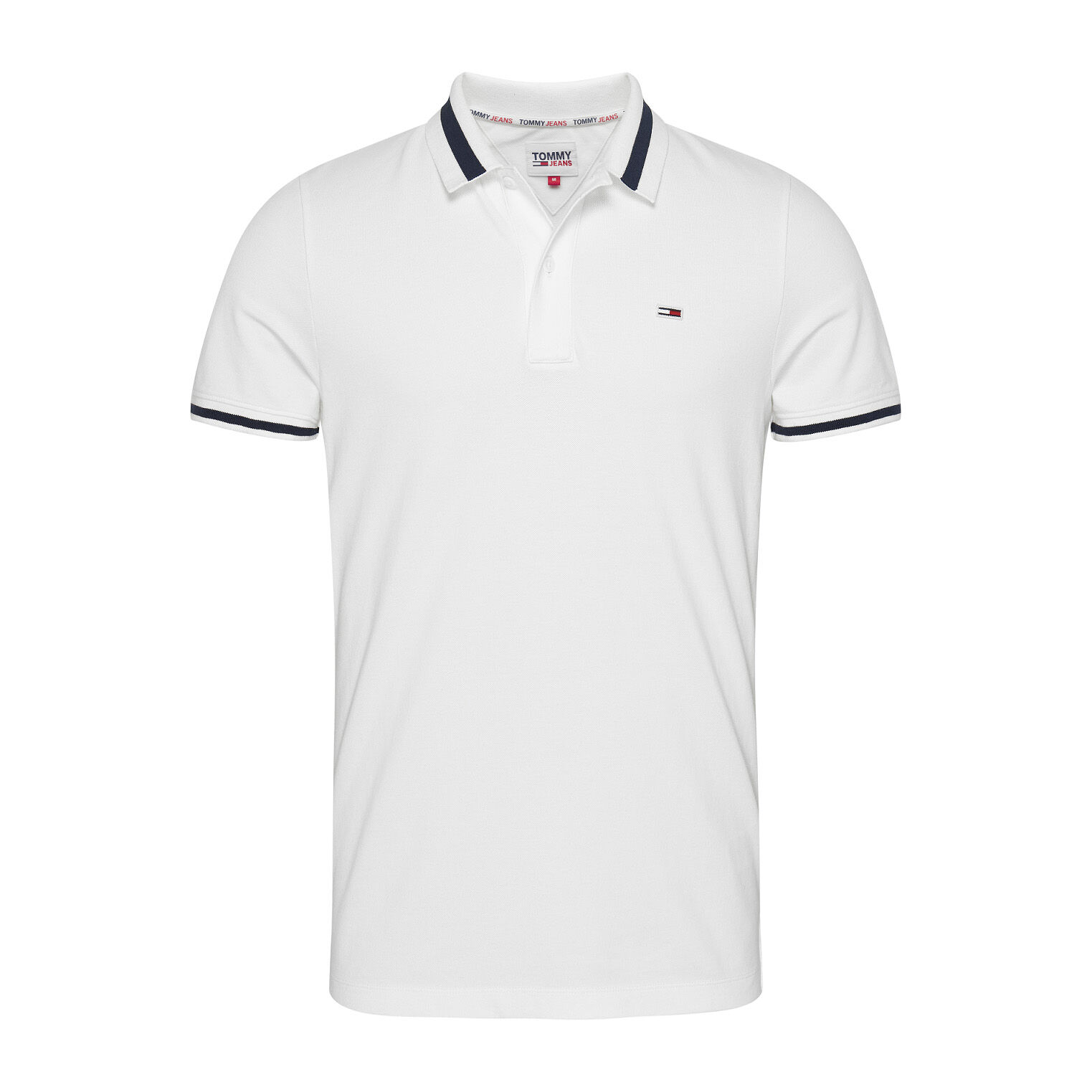 Tommy hilfiger - áo polo nam tay ngắn tjm tipped stretch polo dm0dm12220ybr