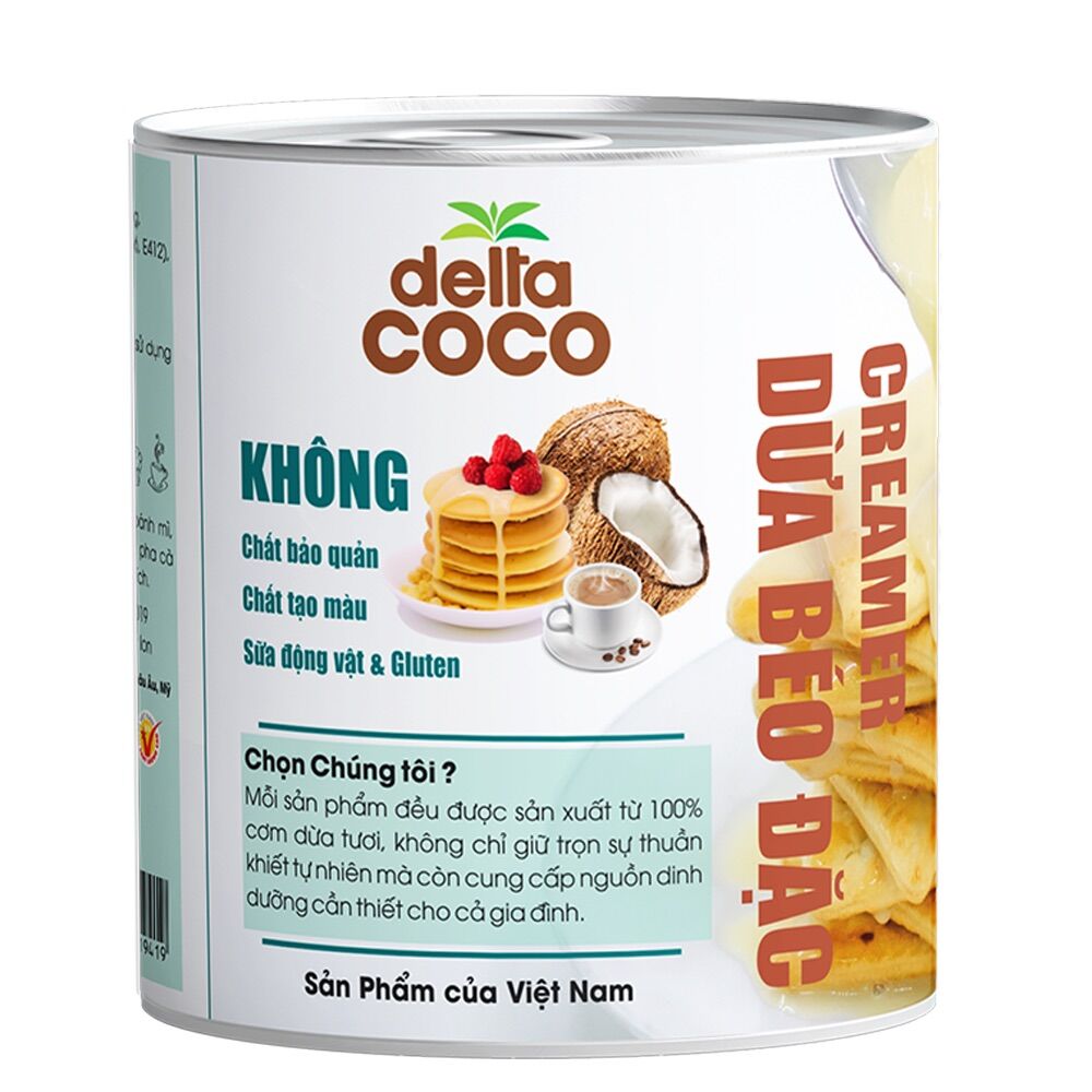 Creamer Sữa dừa Béo Đặc ( Thuần Chay )