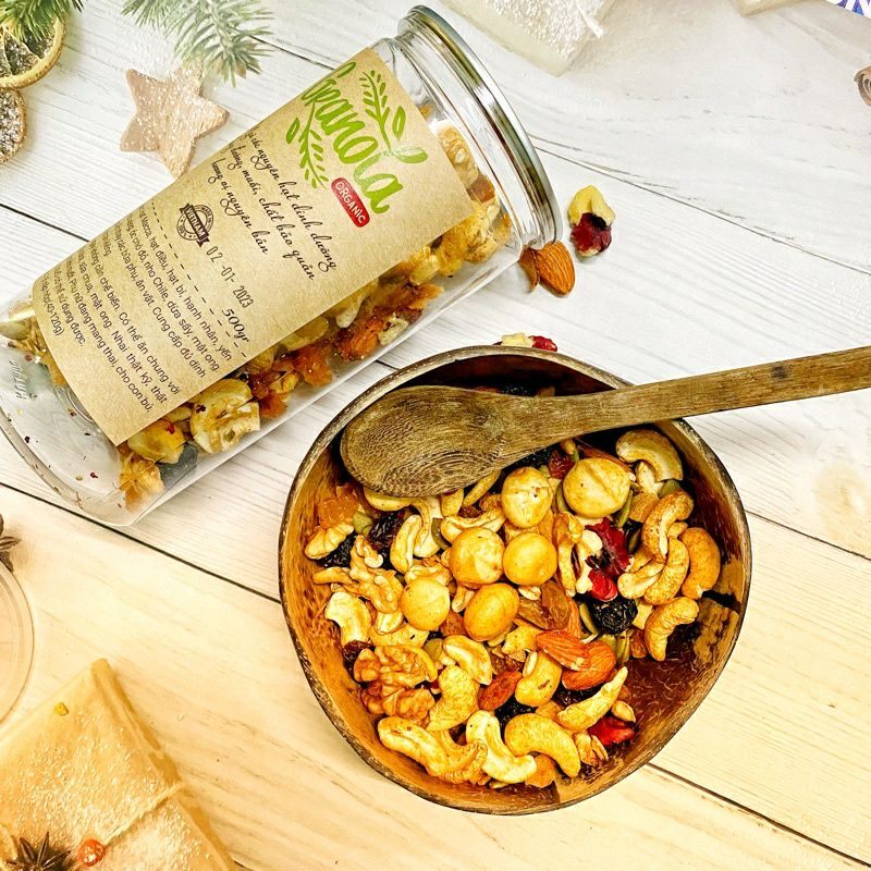 Granola siêu hạt ăn kiêng 500gr