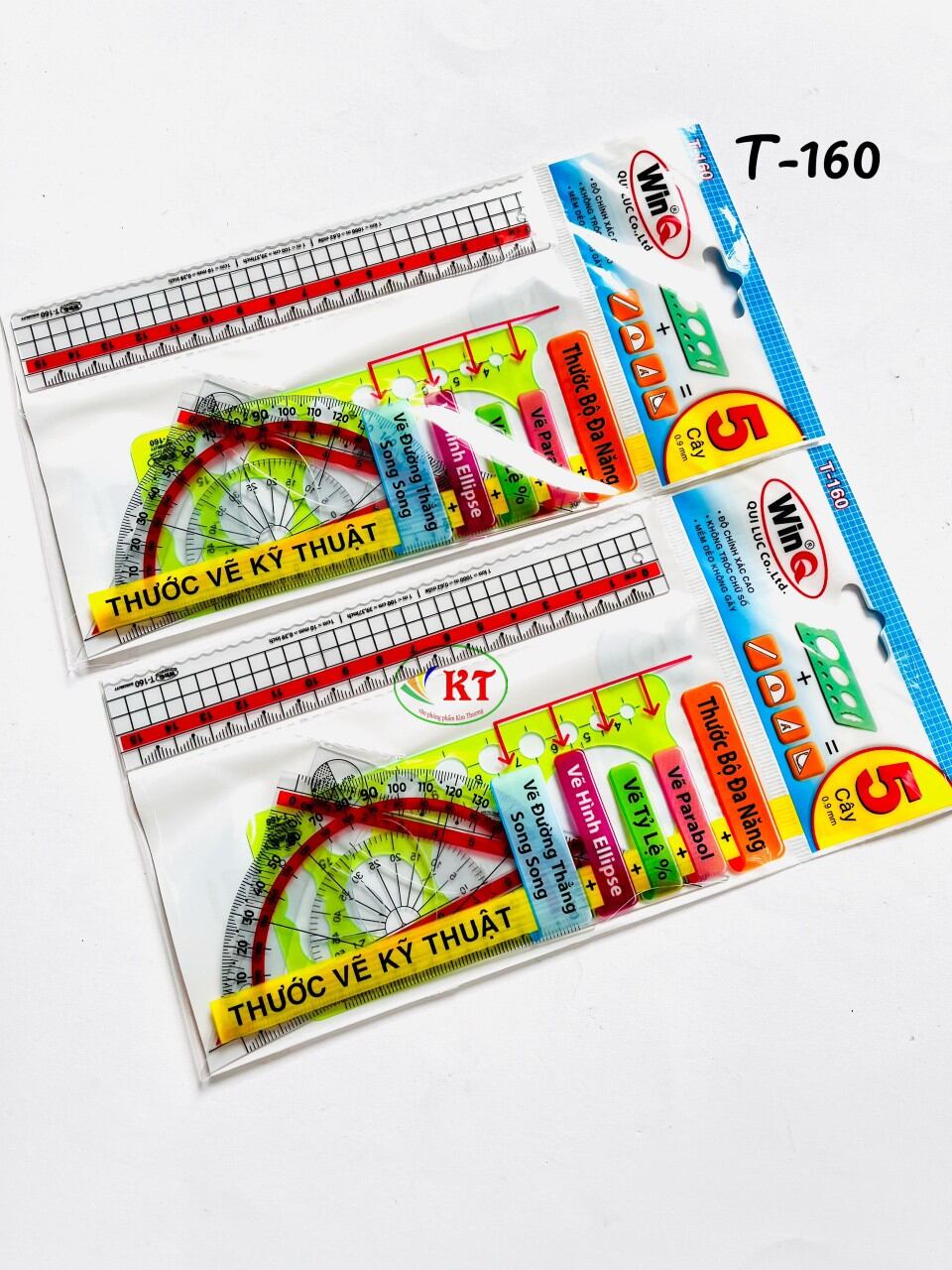 Bộ 5 cây thước dẻo WinQ
