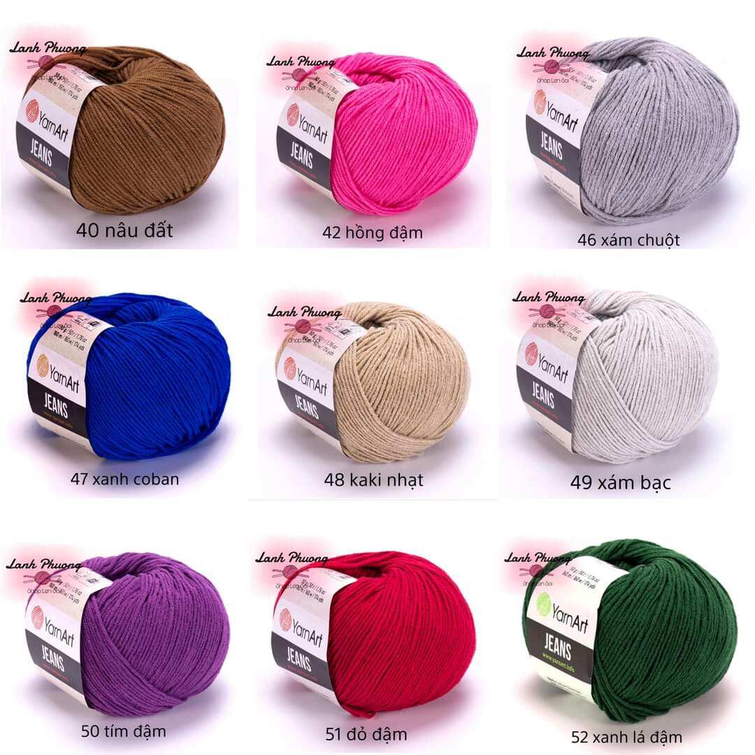 Len Jeans Art Thổ Nhĩ Kỳ 50gr