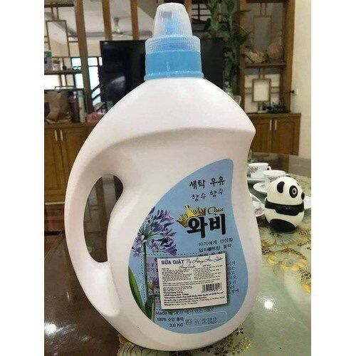 Nước giặt nữ hoàng cần 5L- nước giặt 2in 1- nước giặt xả