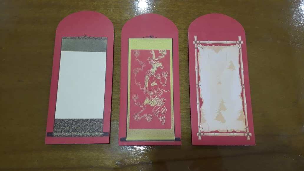 Combo 10 bao lì xì viết thư pháp
