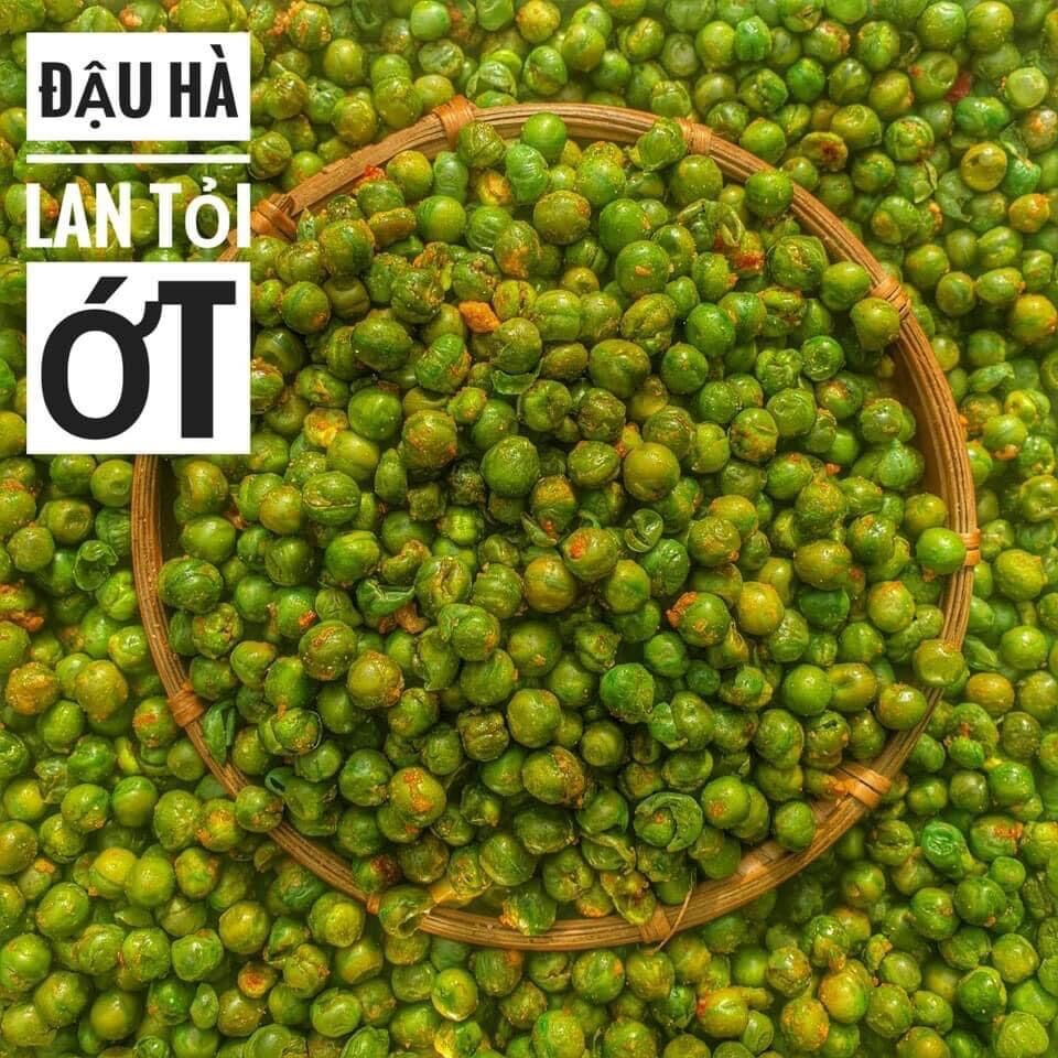 Đậu hà lan rang tỏi ớt hủ pet 400gr