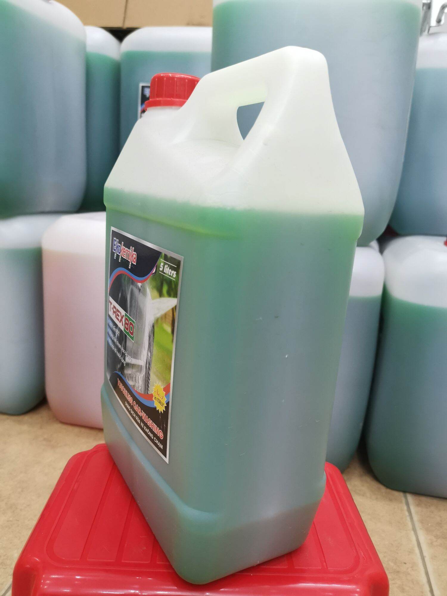 DUNG DỊCH RỬA XE KHÔNG CHẠM T-REX 80 - 5L