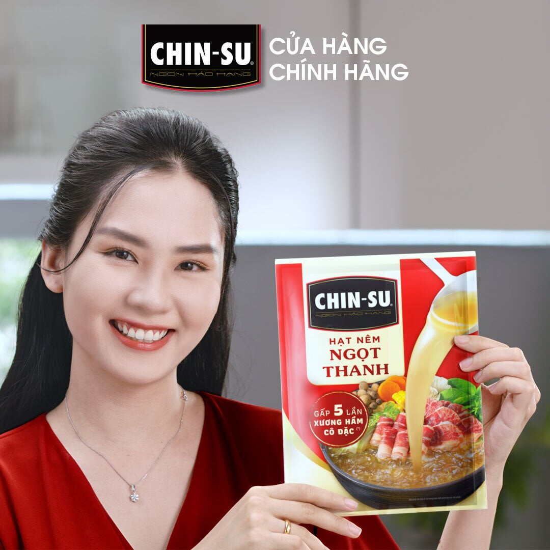 Hạt nêm chinsu 900g ngon từ thịt ngọt từ tôm