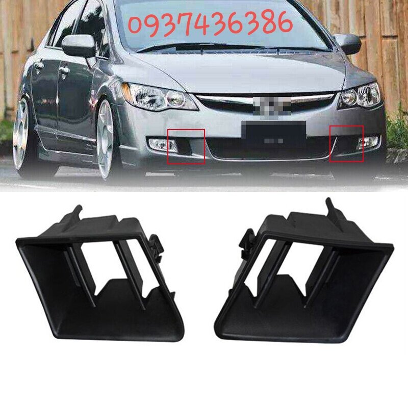 Ốp đèn gầm honda civic 2006-2011/Ốp đèn sương mù honda,mí đèn gầm honda