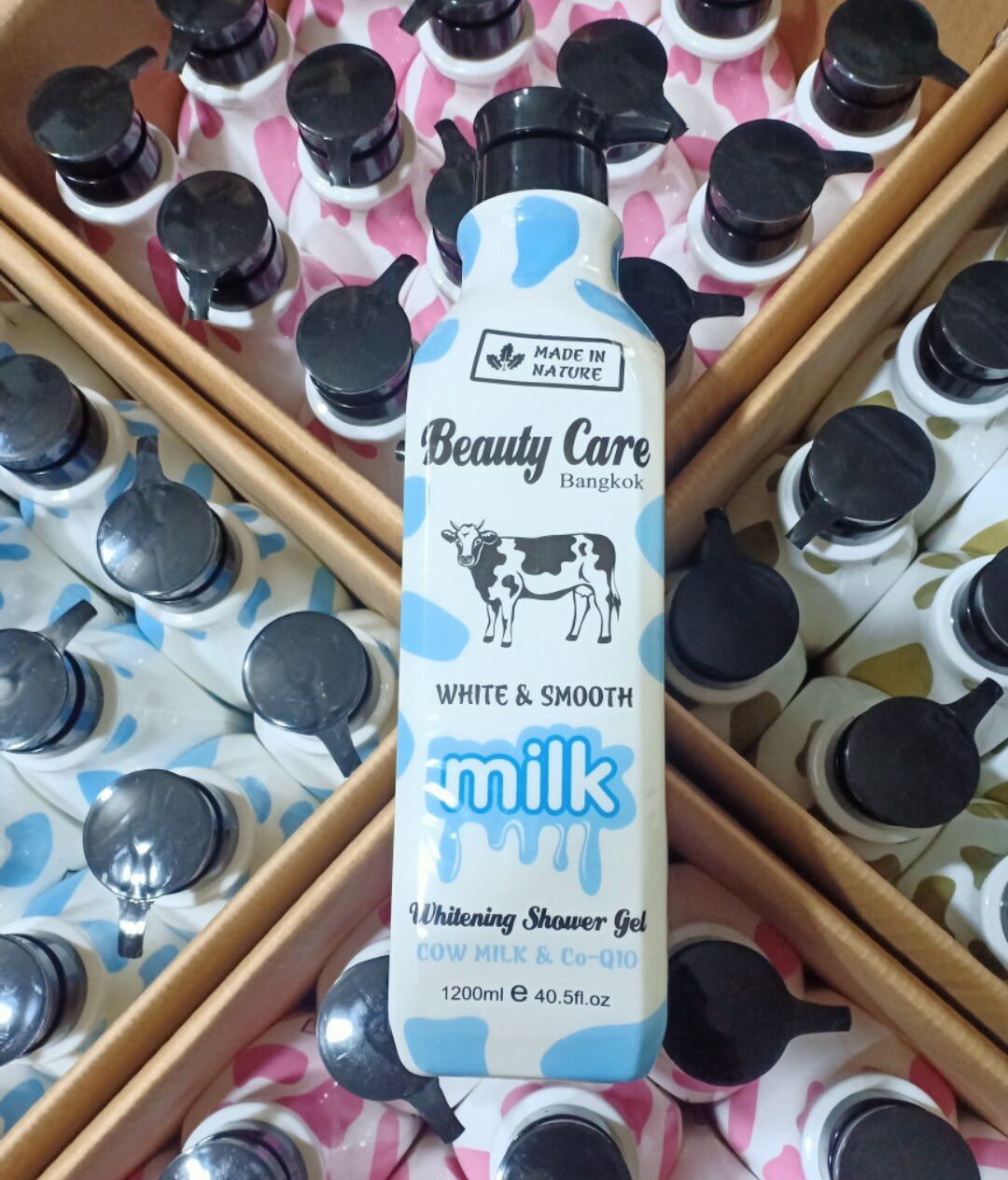 Sữa tắm Beauty Care sữa bò 1200ml