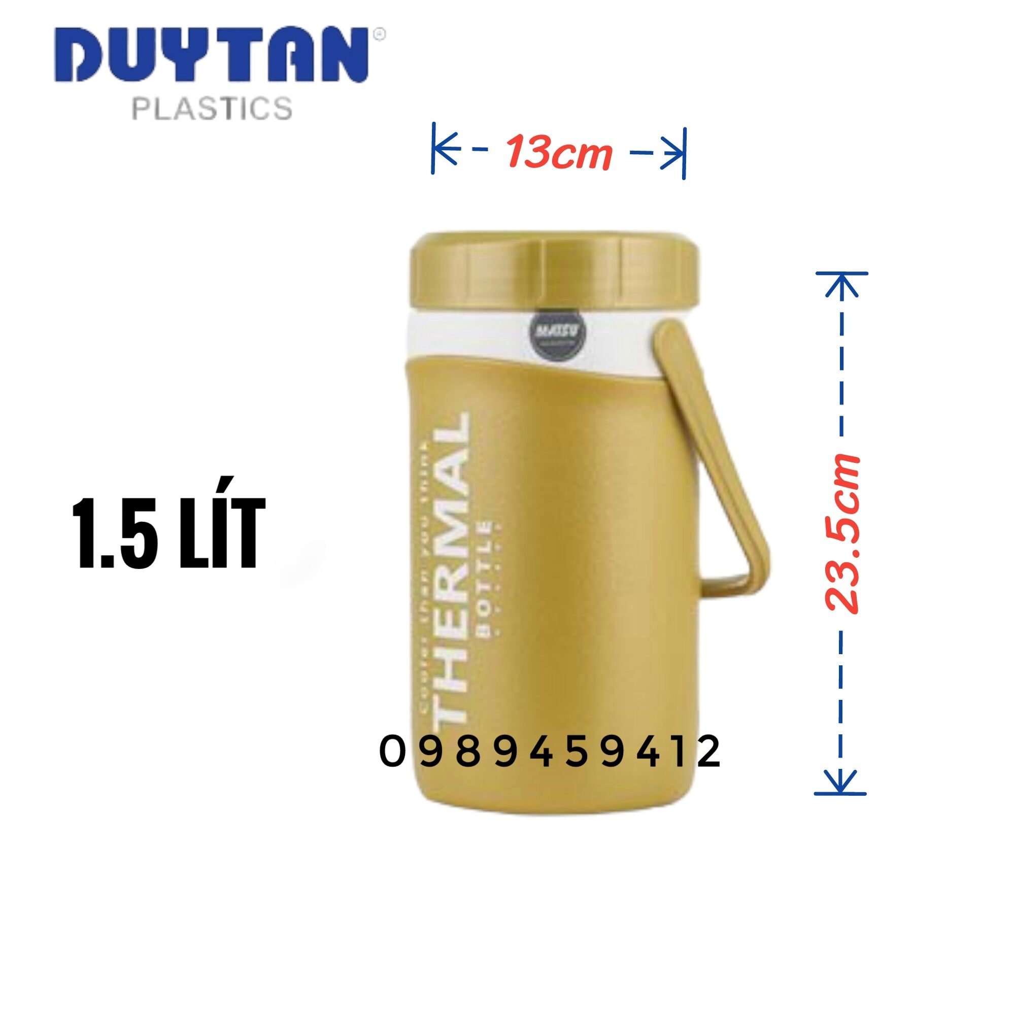 Bình giữ nhiệt Duy Tân 350ml, 1000ml, 1500ml