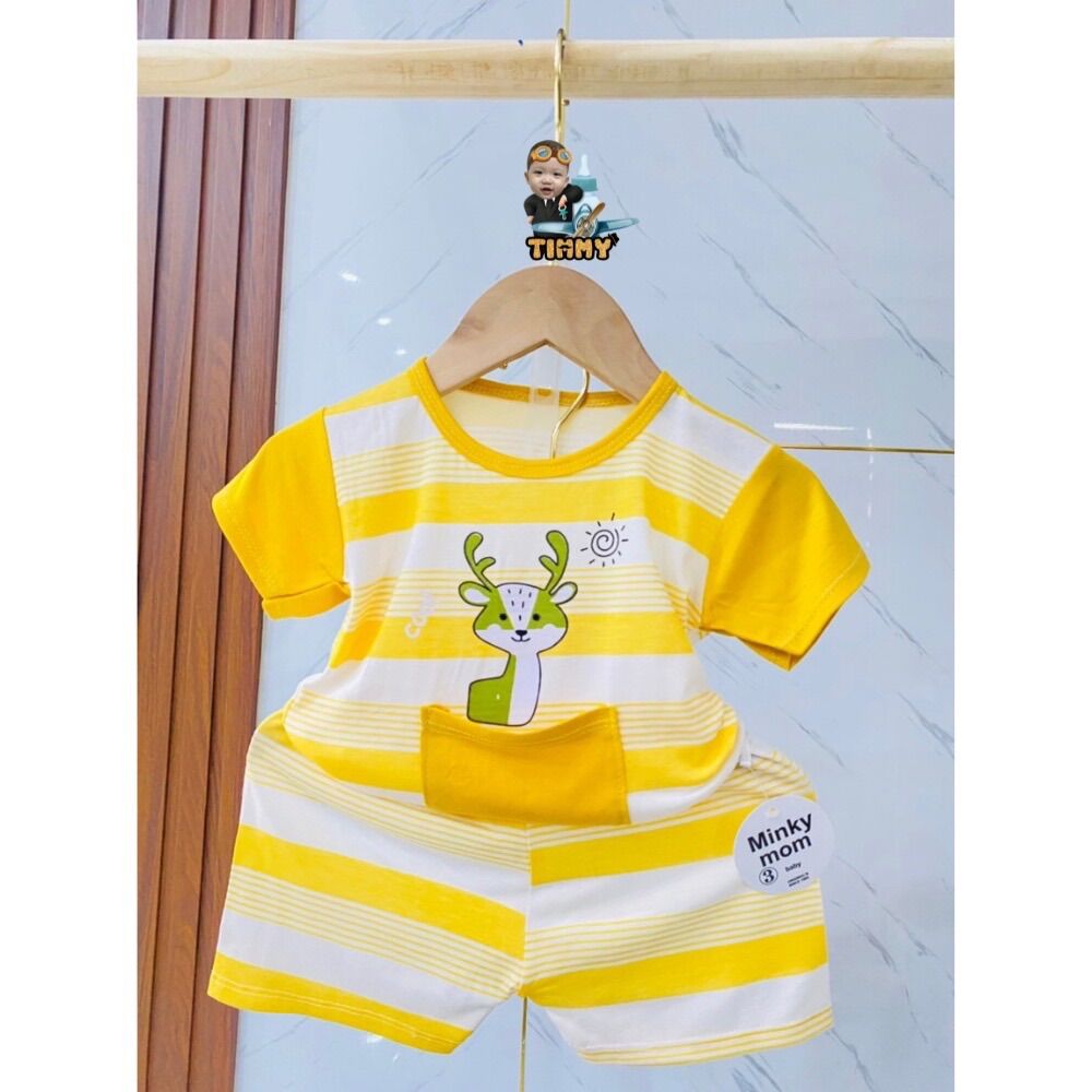 Bộ quần áo THUN LẠNH cho bé trai bé gái