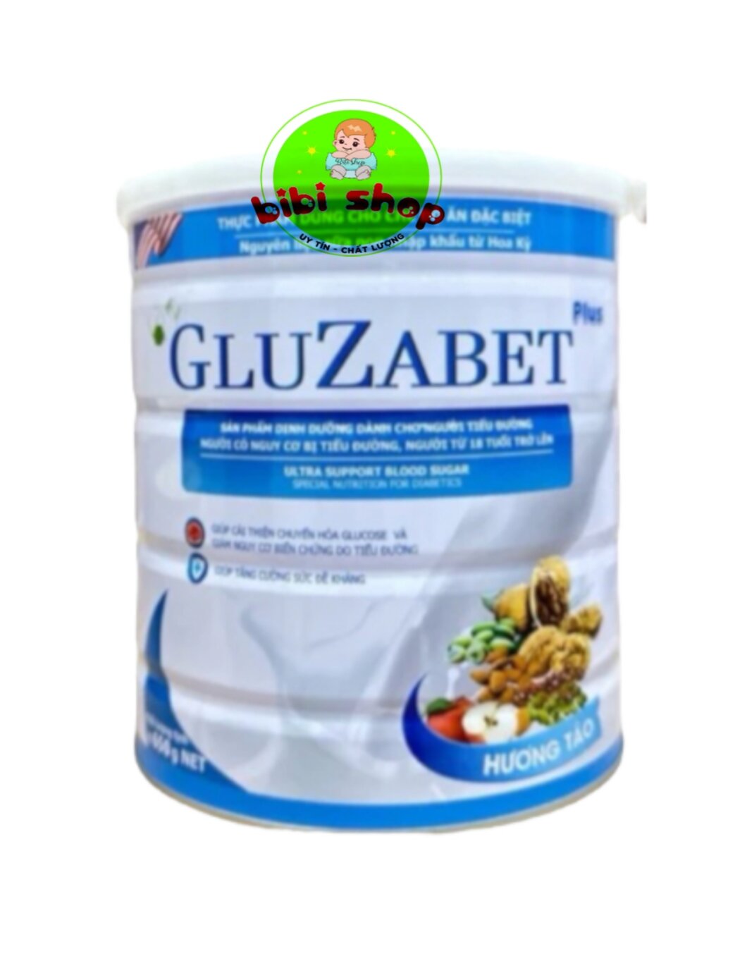 Sữa Gluzabet 650gr dinh dưỡng cho người tiểu đường