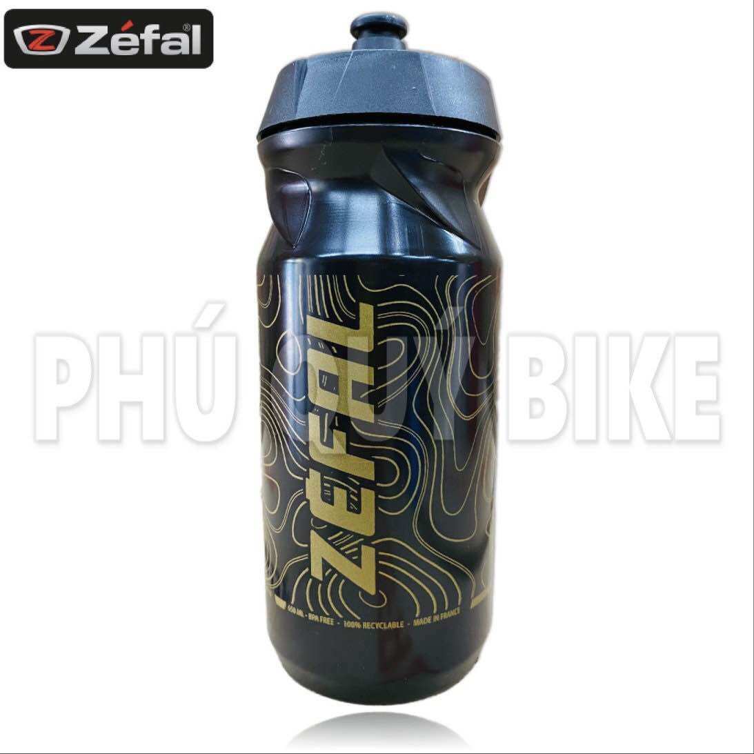 BÌNH NƯỚC XE ĐẠP 2024 ZEFAL MẪU MỚI 650ML