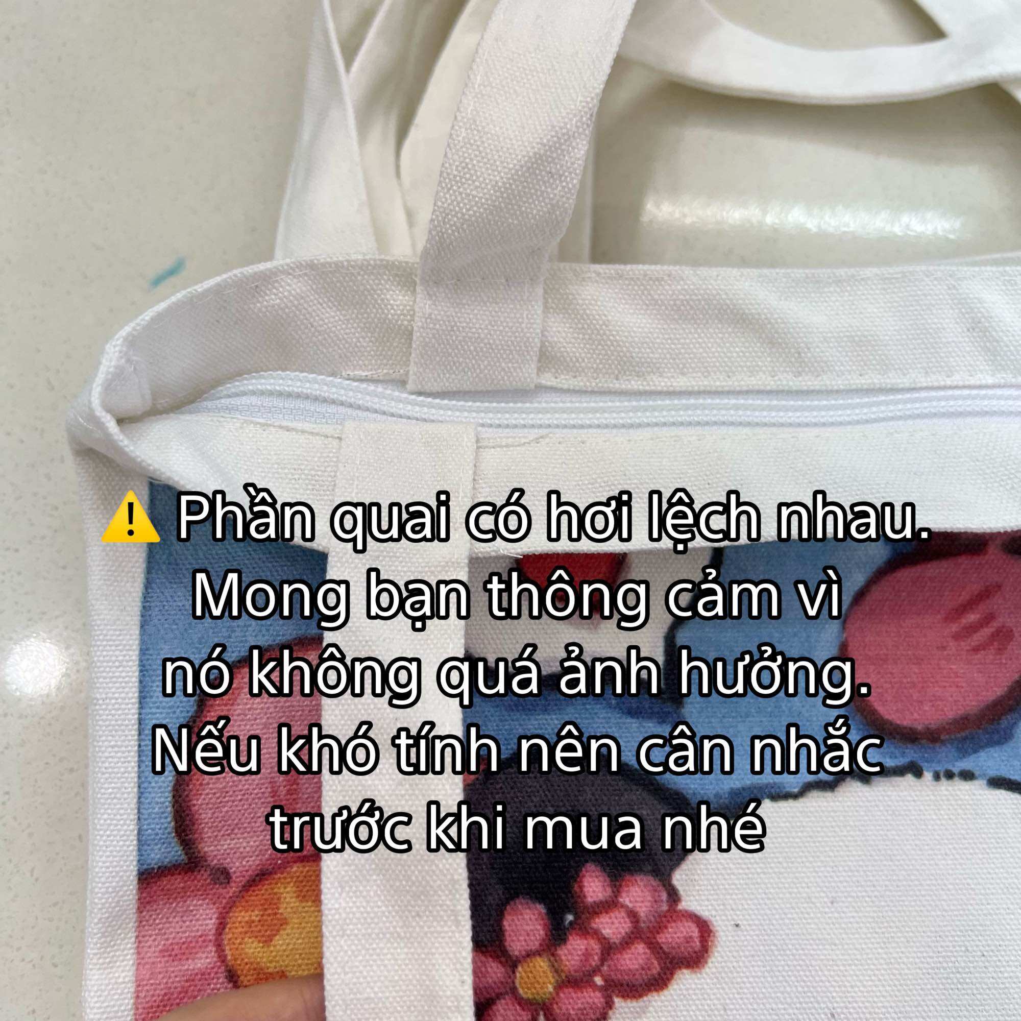[Sẵn] Túi Tote Canvas Gấu Trúc Panda Đỉnh lưu (Hoahoa, Fubao,...)