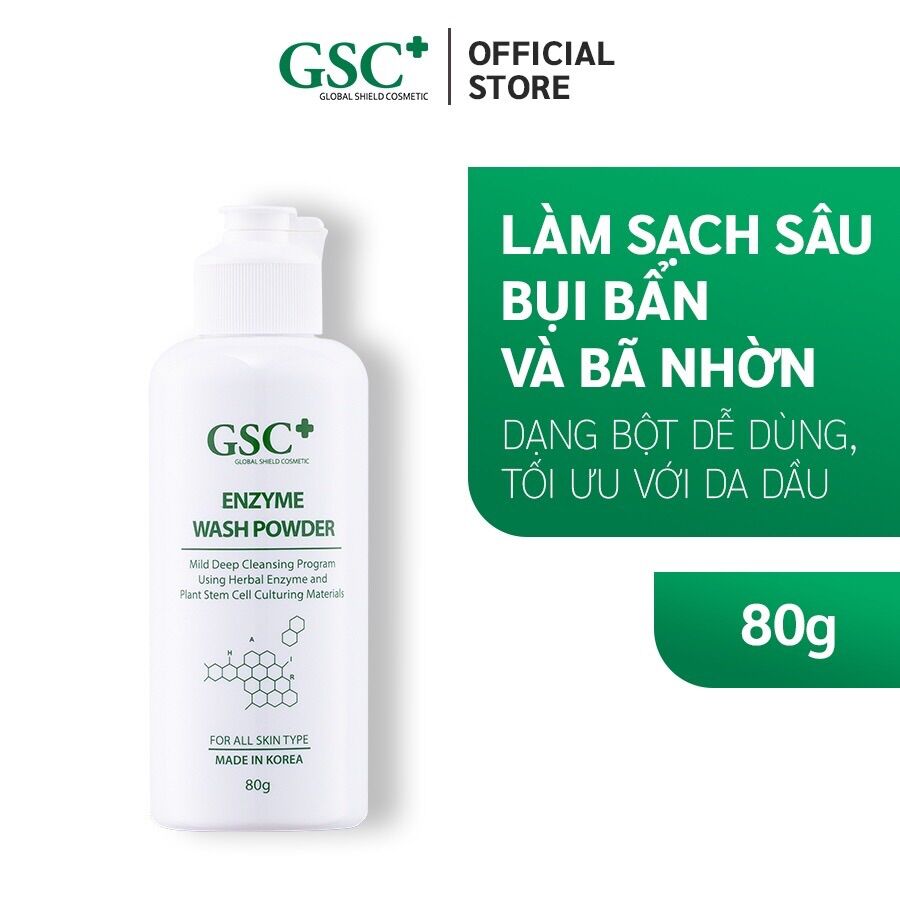 Sữa rửa mặt dạng bột gsc