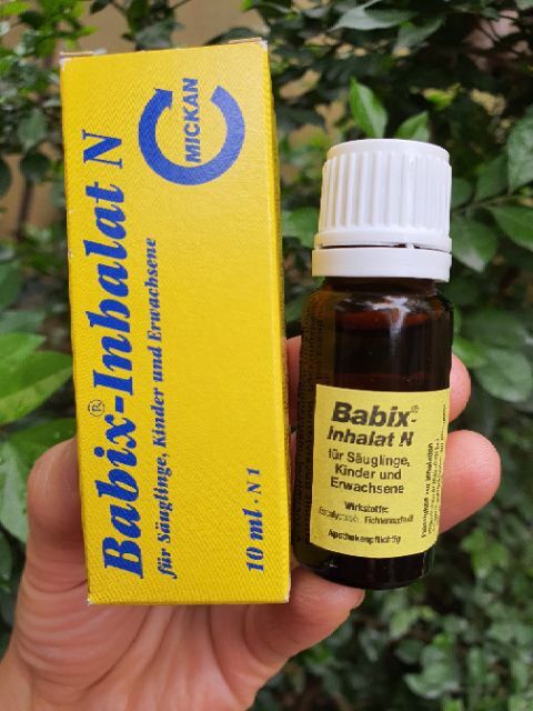 Tinh dầu babix inhalat n