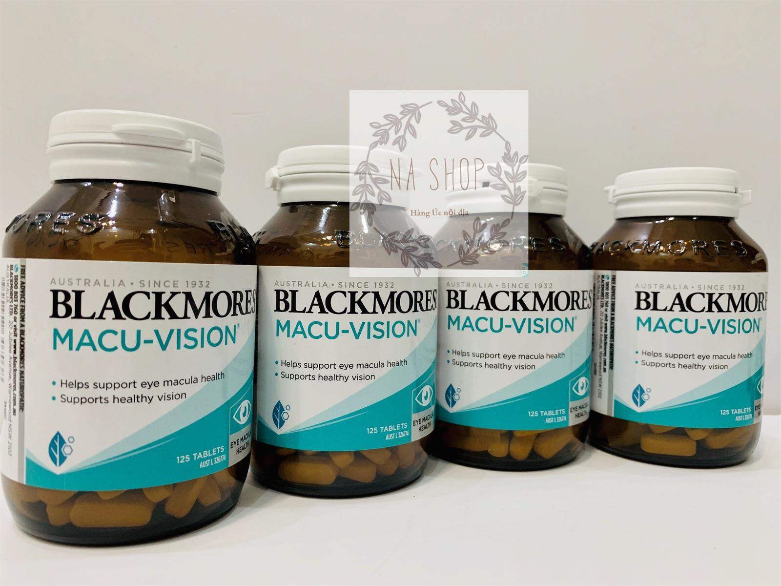 VIÊN UỐNG BỔ MẮT BLACKMORES MACU VISION 125 VIÊN CỦA ÚC