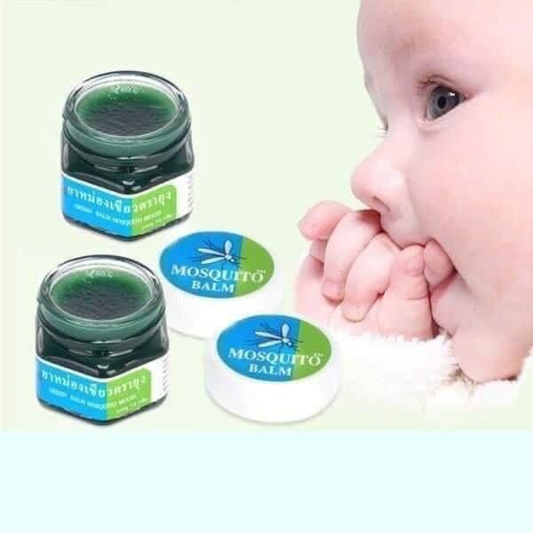 Dầu bôi muỗi đốt green mosquito blam 13g thái lan