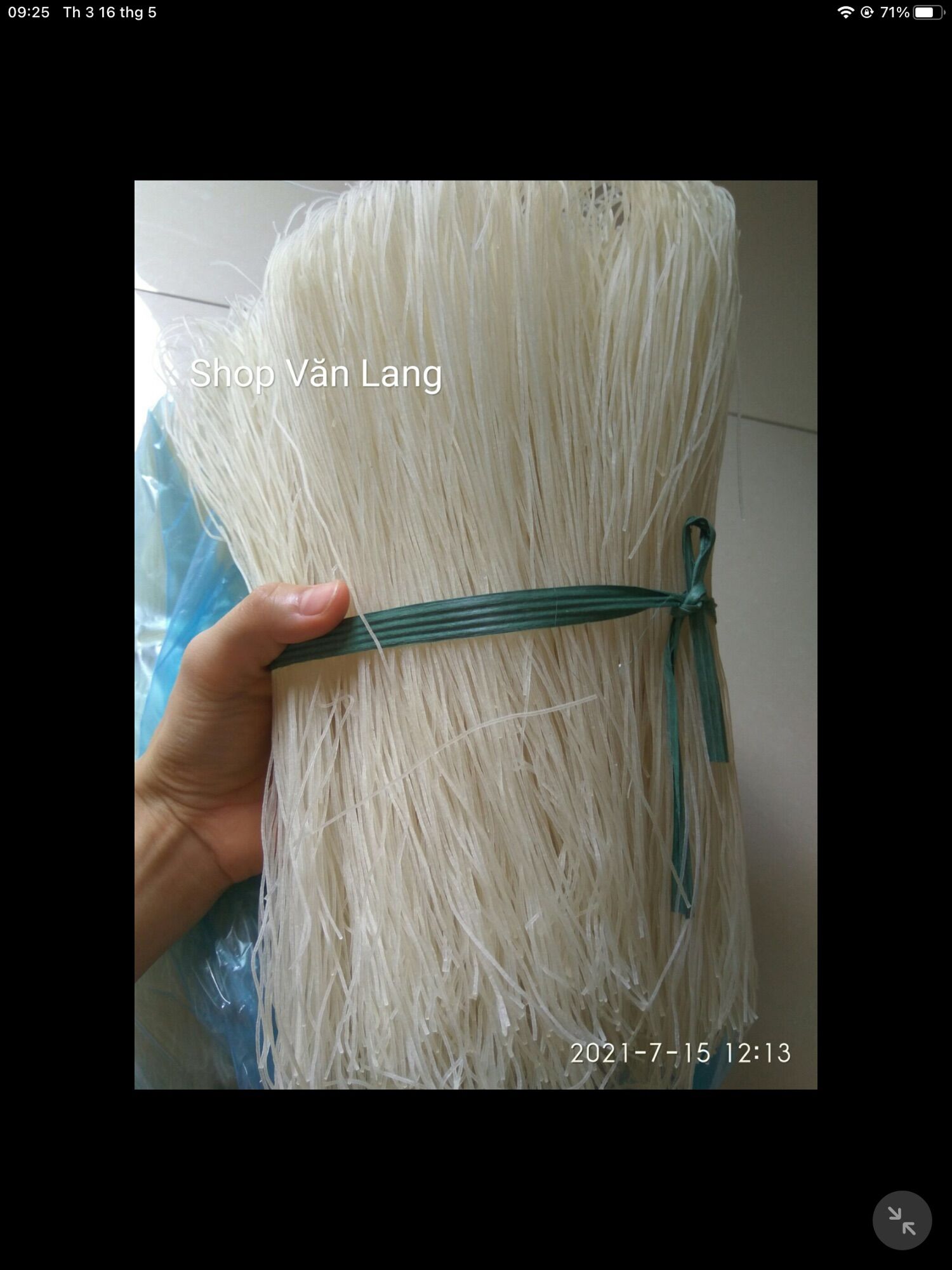 1 Kg Mỳ Gạo / Bún Sạch Sẽ An Toàn Không Chất Bảo Quản