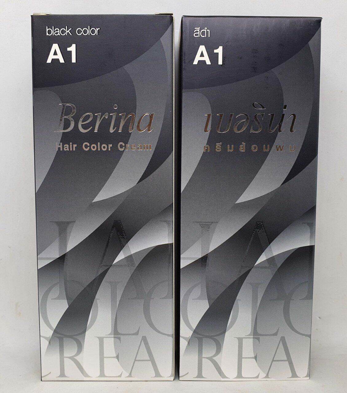 THUỐC NHUỘM TÓC BERINA A1 BLACK COLOR