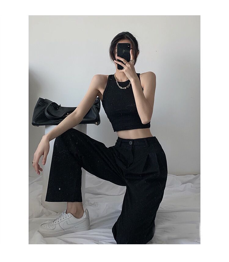 Áo Ba Lỗ Nữ Basic - Áo Croptop Nữ Cộc Tay Co Giãn (ĐỌC KỸ MÔ TẢ-CAM KẾT DÀY DẶN)