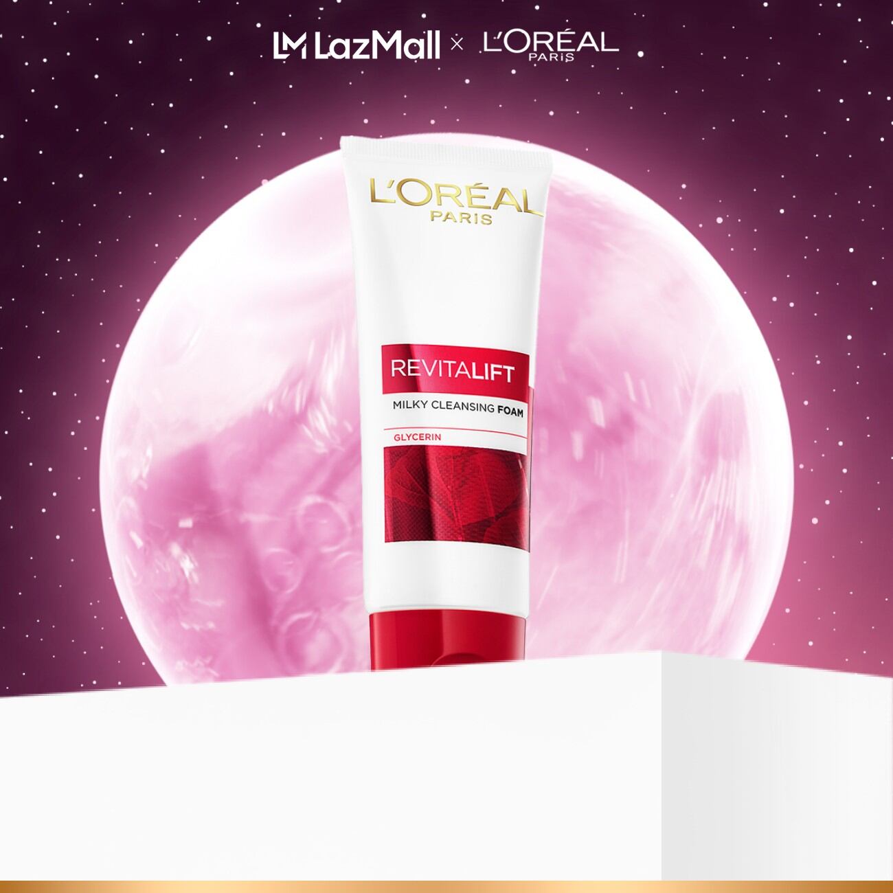 Sữa Rửa Mặt Làm Sạch Và Săn Chắc Da L’Oreal Paris Revitalift 100ml