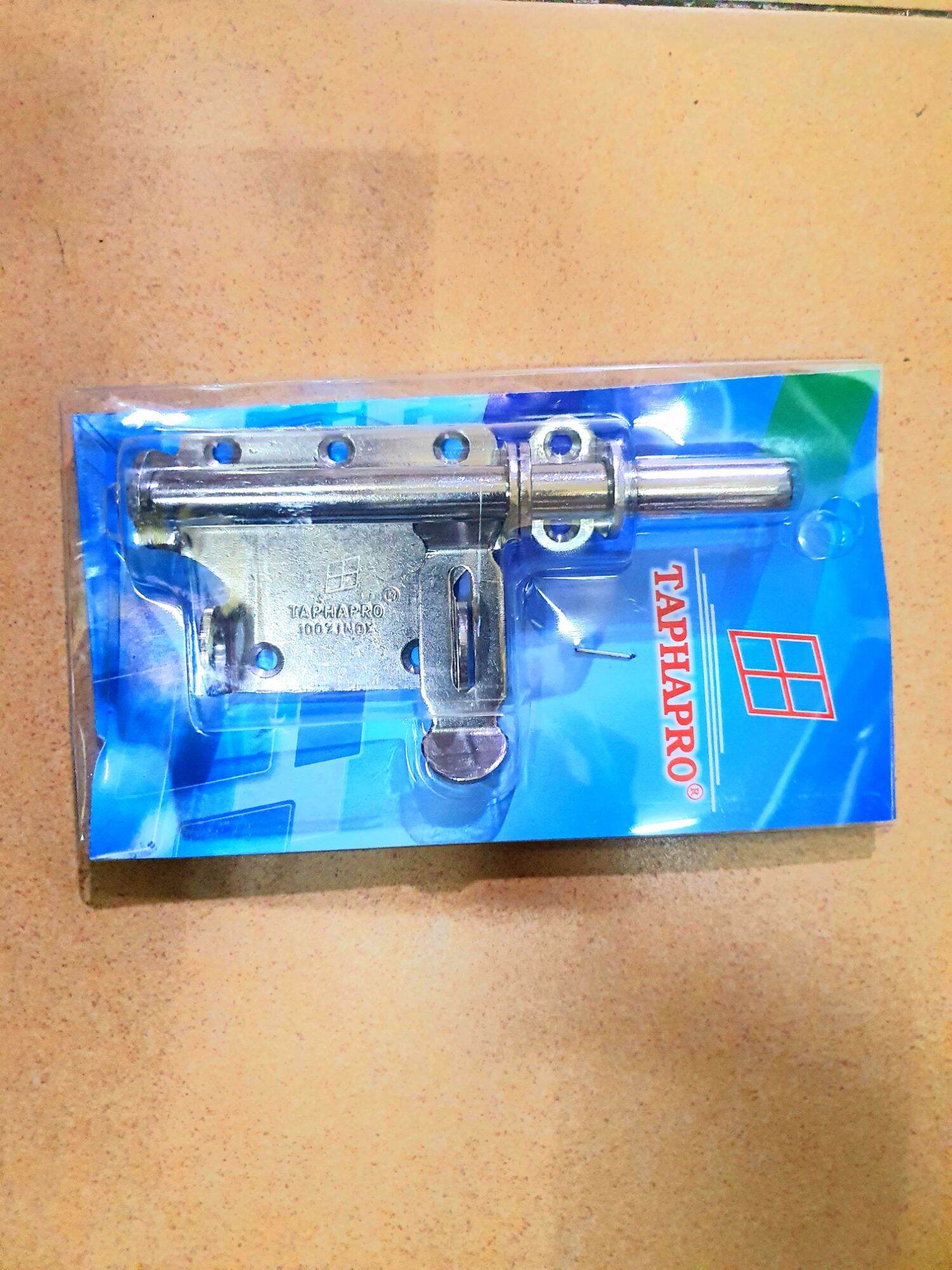 Chốt Gài Cửa Có Móc Khóa Inox.
