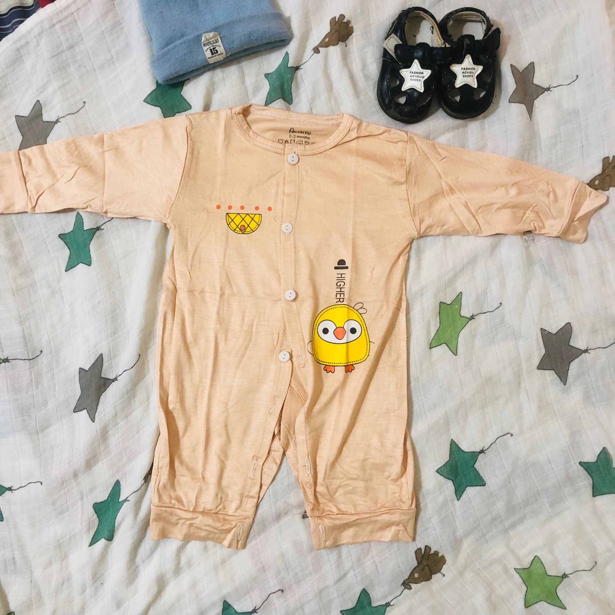 Bộ body dài cho bé 0-9m